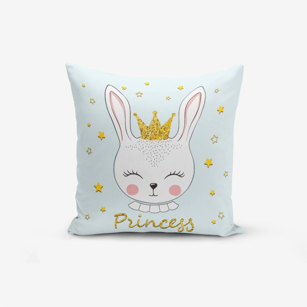 Princess Rabbit pamutkeverék párnahuzat, 45 x 45 cm - Minimalist Cushion Covers