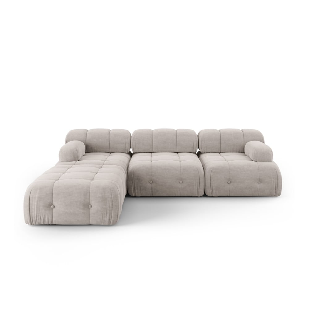 Világosszürke sarokkanapé Ferento – Cosmopolitan Design