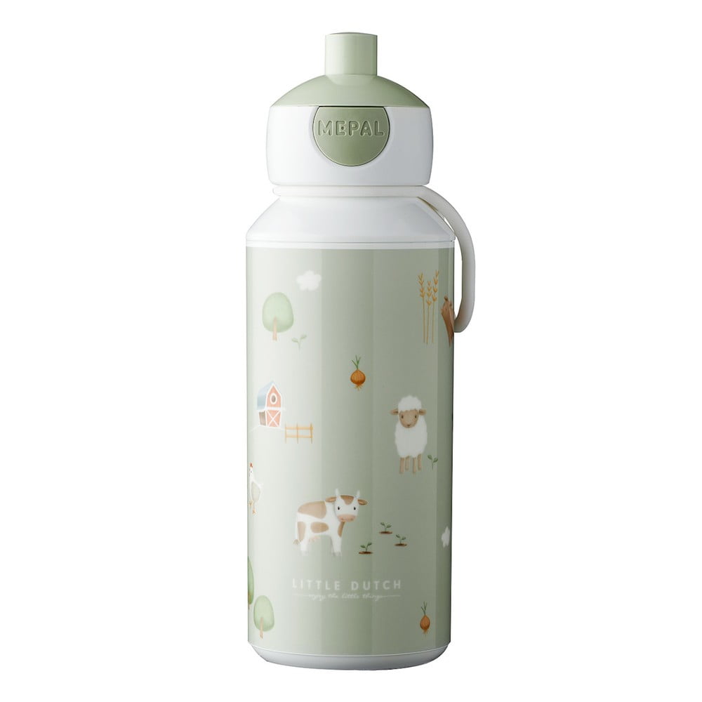 Világoszöld gyerek ivópalack 400 ml – Mepal