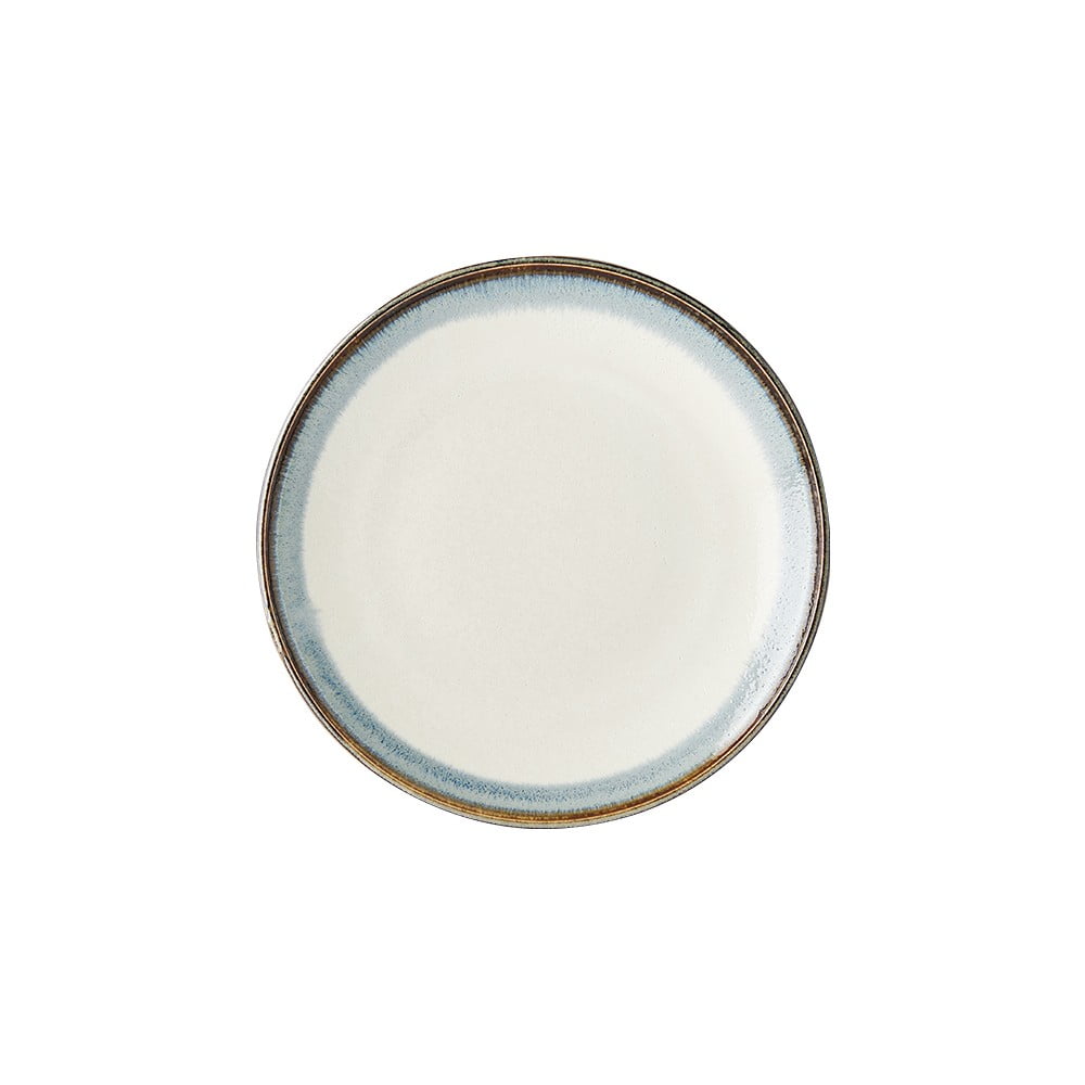 Aurora fehér kerámia tányér, ø 25 cm - MIJ