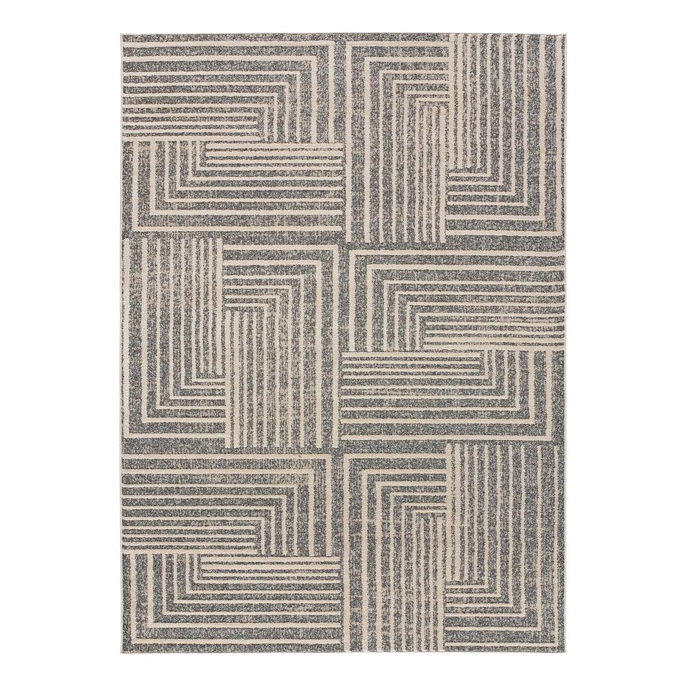 Szürke-bézs szőnyeg 140x200 cm paula – universal