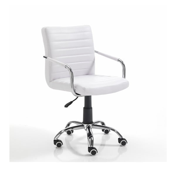 Milko fehér gurulós irodai szék - Tomasucci