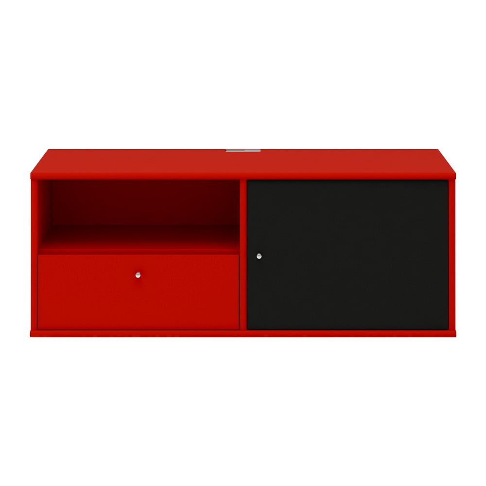 Hammel furniture piros tv-állvány mistral 222