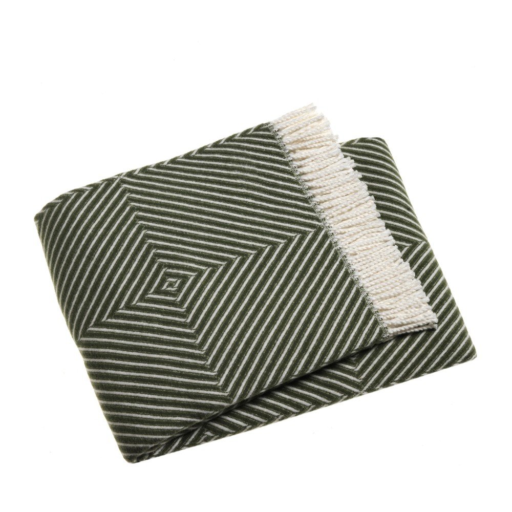 Tebas zöld pléd, 140 x 180 cm - Euromant