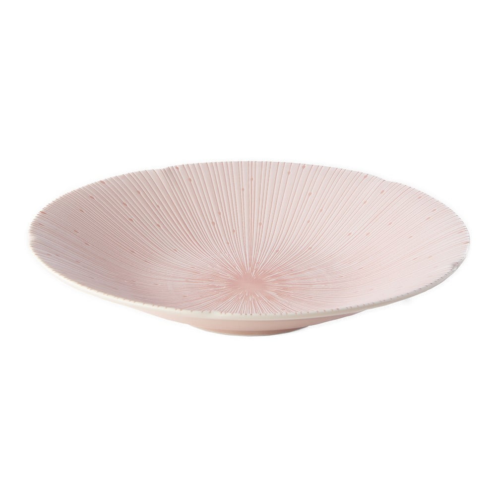 Rózsaszín kerámia tésztás tányér ø 24,5 cm ICE PINK - MIJ