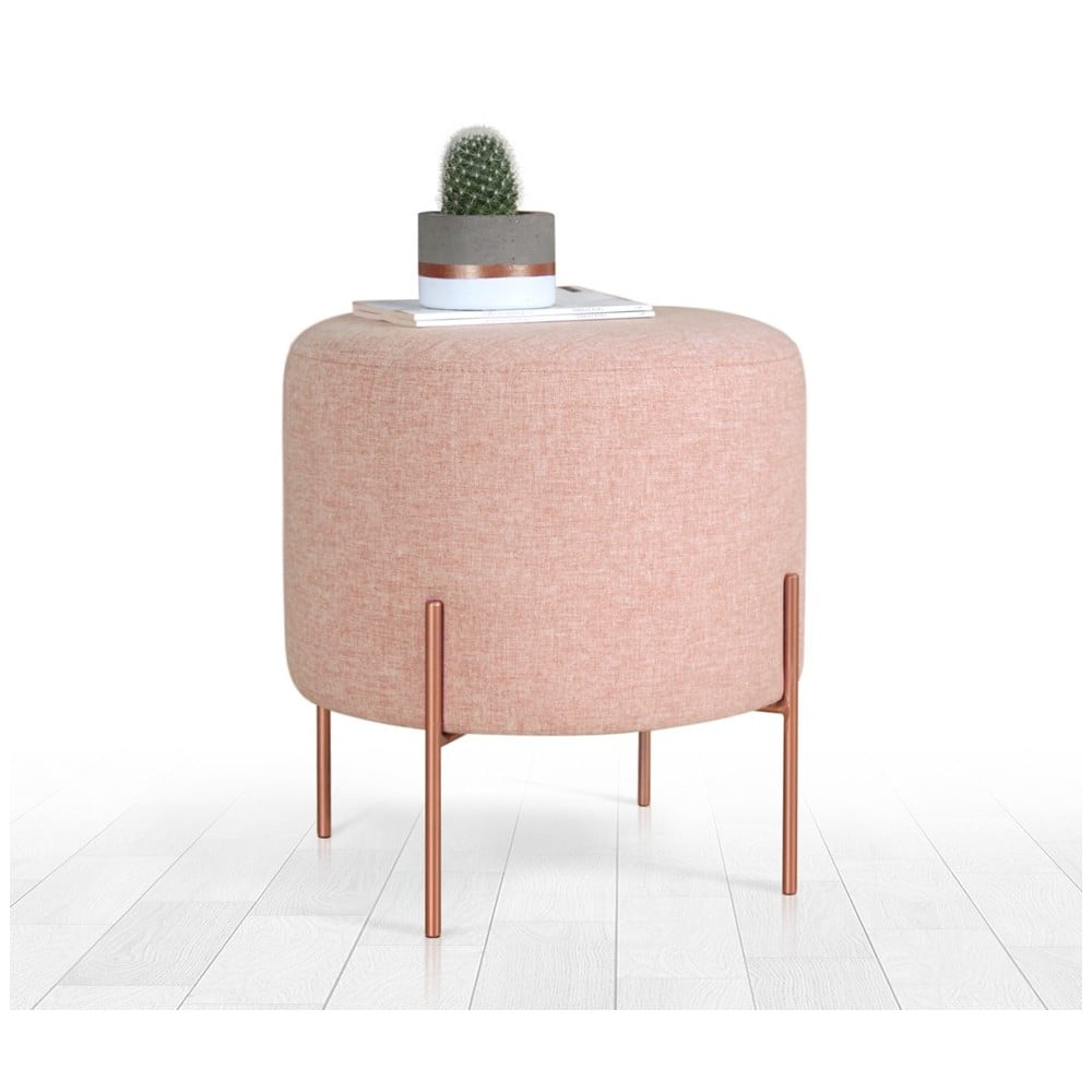 Világos rózsaszín puff copper – artie