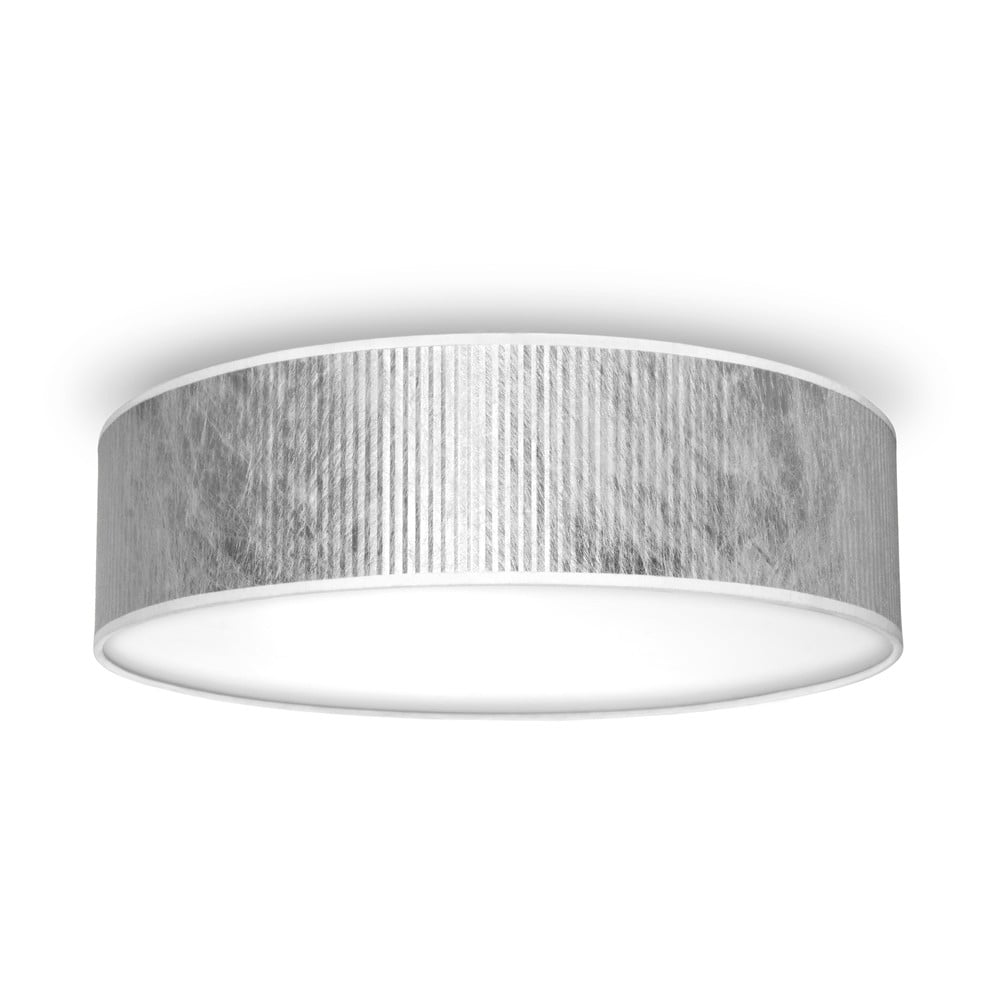 Tres Plisado ezüstszínű mennyezeti lámpa, ⌀ 40 cm - Sotto Luce