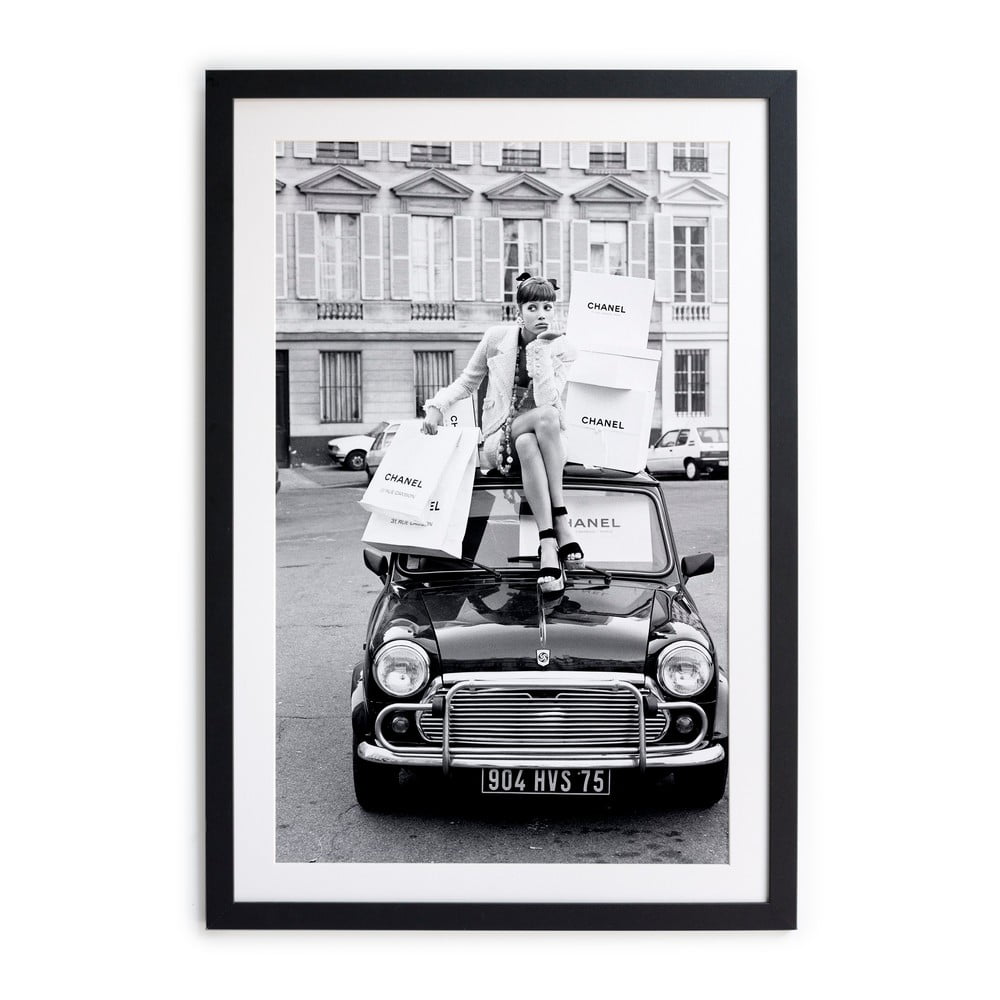 Chanel keretezett poszter, 40 x 30 cm - Velvet Atelier