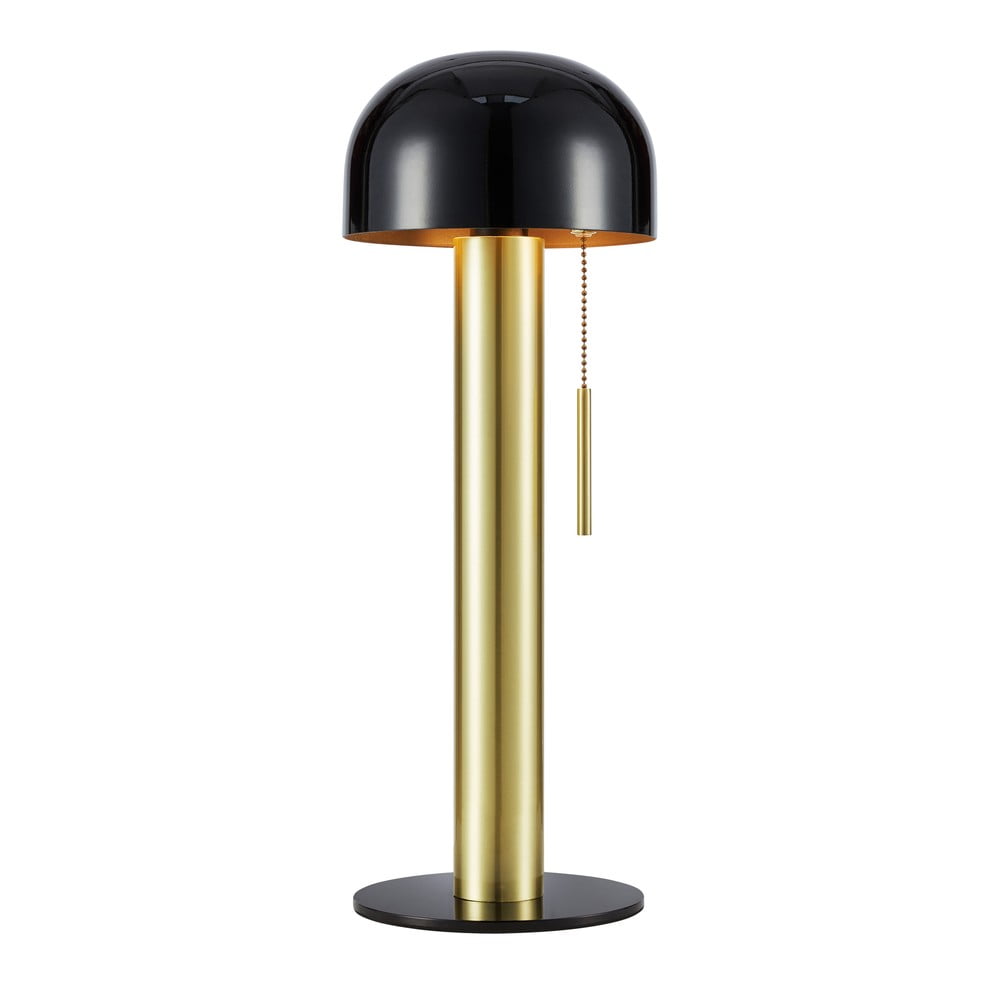 Fekete-aranyszínű asztali lámpa (magasság 46 cm) costa – markslöjd