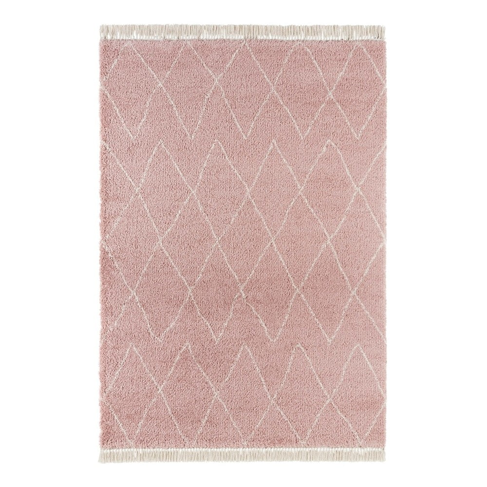 Jade rózsaszín szőnyeg, 120 x 170 cm - mint rugs