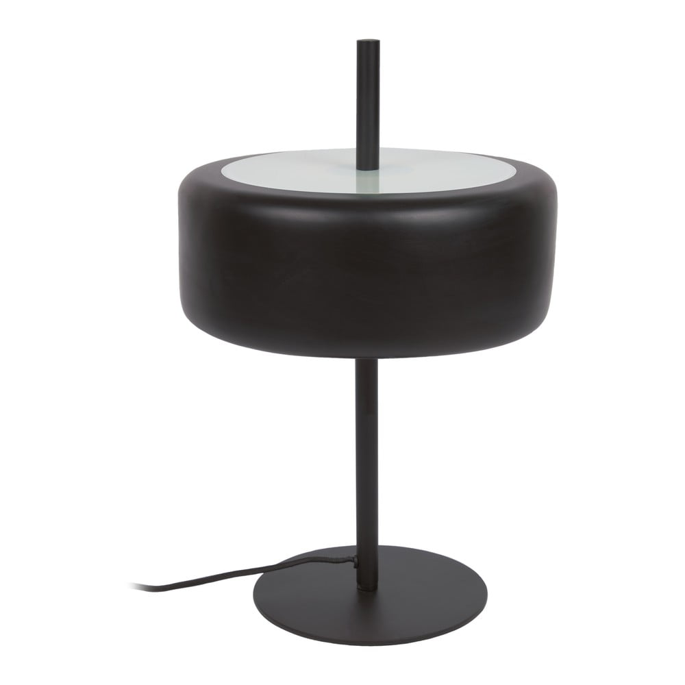 Fekete asztali lámpa fém búrával (magasság 50 cm) Francisca – Kave Home