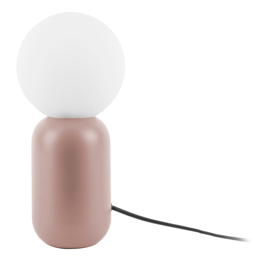 Gala világos rózsaszín asztali lámpa, magasság 32 cm - Leitmotiv