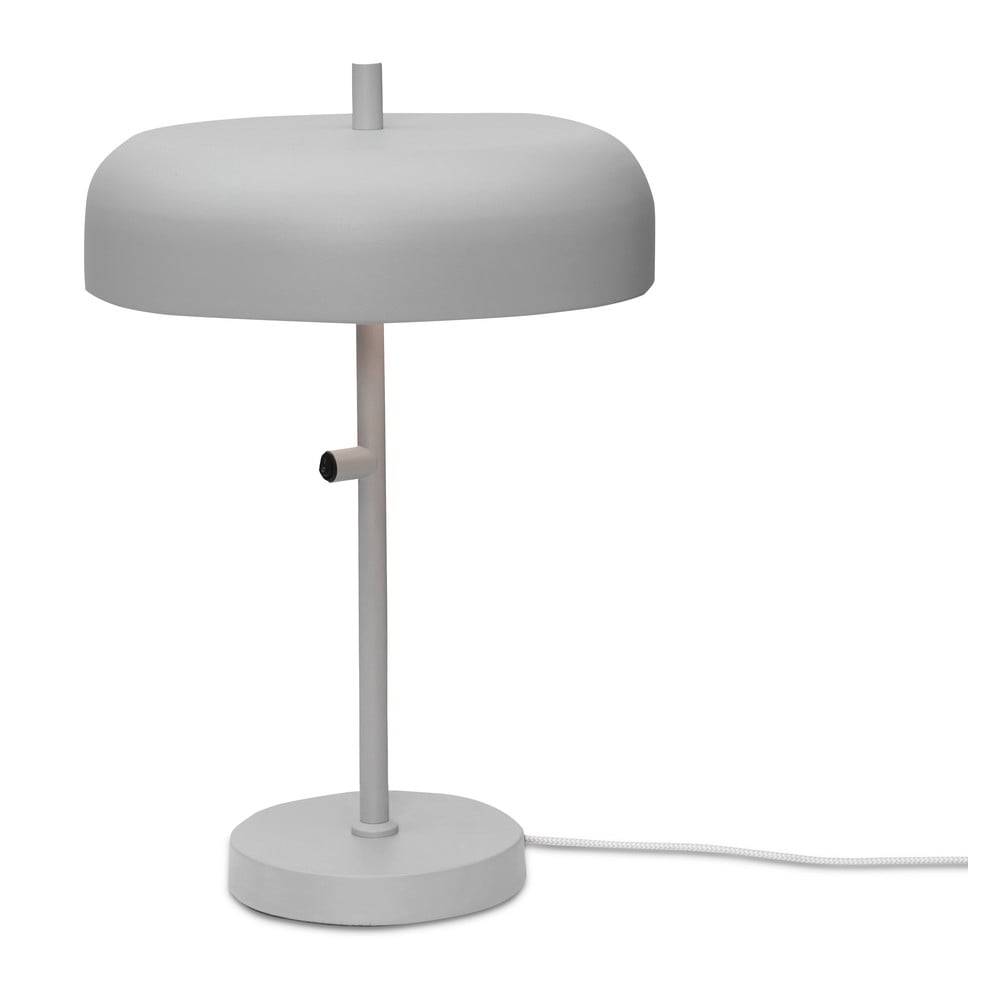 Szürke asztali lámpa fém búrával (magasság 45 cm) porto l – it's about romi