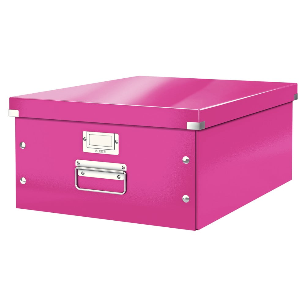 Leitz WOW Click & Store A3 36.9 x 20 x 48.2 cm, rózsaszín