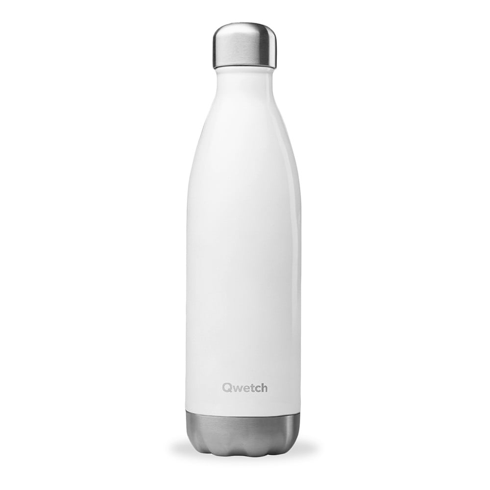 Fehér rozsdamentes acél utazó ivópalack 750 ml Originals - Qwetch