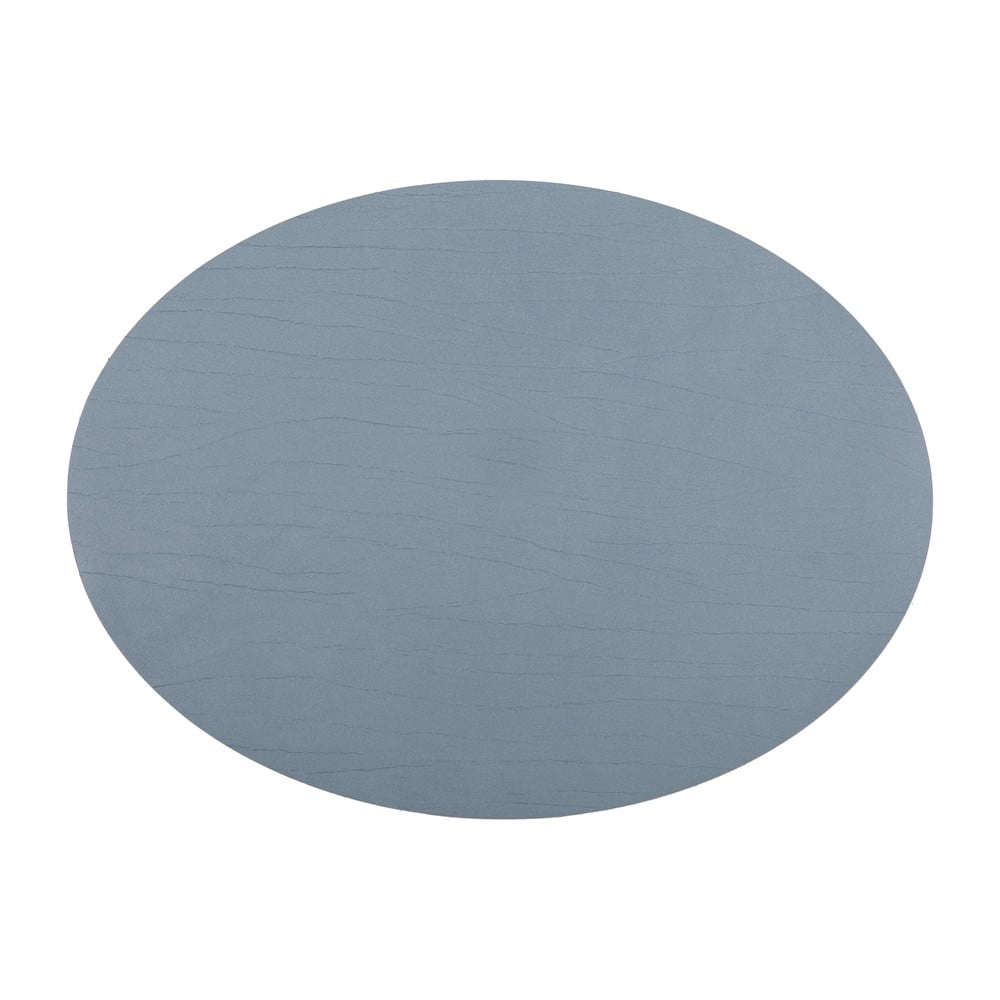 Titan kék tányéralátét újrahasznosított bőrből, 33 x 45 cm - ZicZac