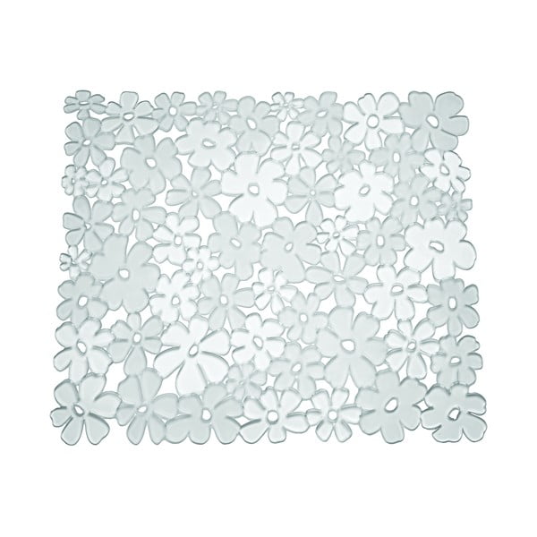 Blumz átlátszó mosogató alátét, 28 x 30,5 cm - iDesign