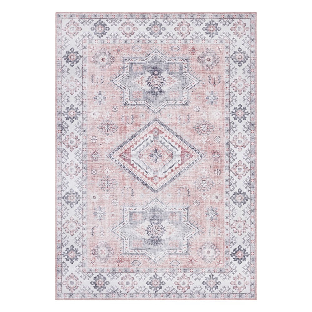 Gratia világos rózsaszín szőnyeg, 200 x 290 cm - nouristan
