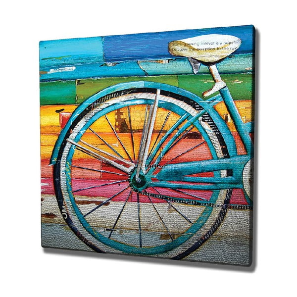 Bike vászon fali kép, 45 x 45 cm