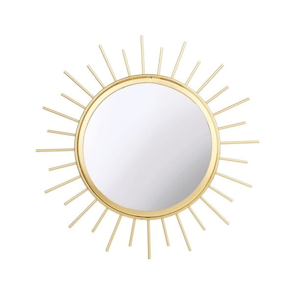 Monochrome aranyszínű kerek tükör, ø 24 cm - Sass & Belle