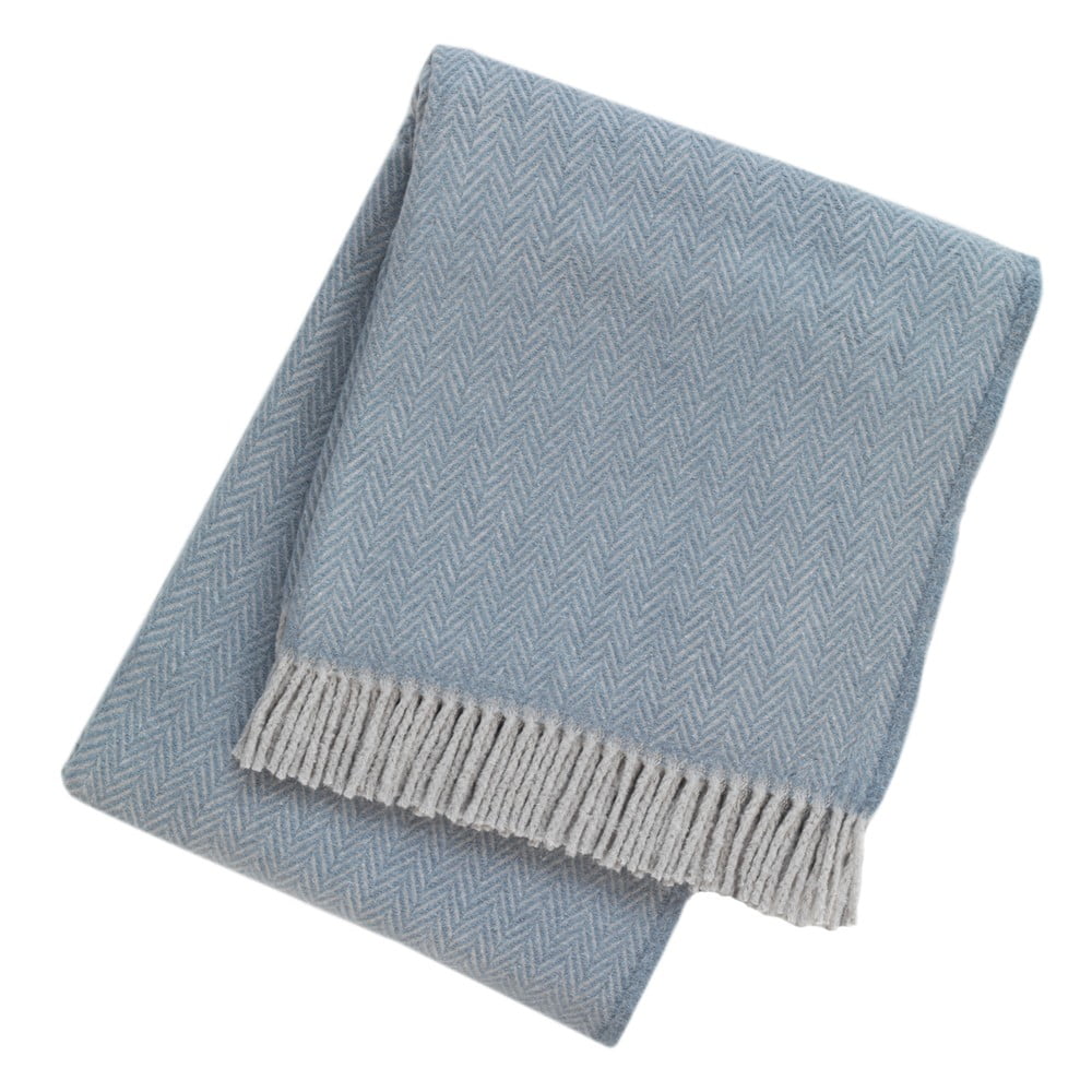 Skyline kék pléd, 140 x 180 cm - Euromant