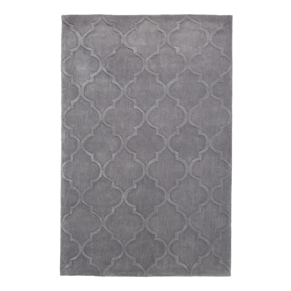 Hong kong puro szürke szőnyeg, 120 x 170 cm - think rugs