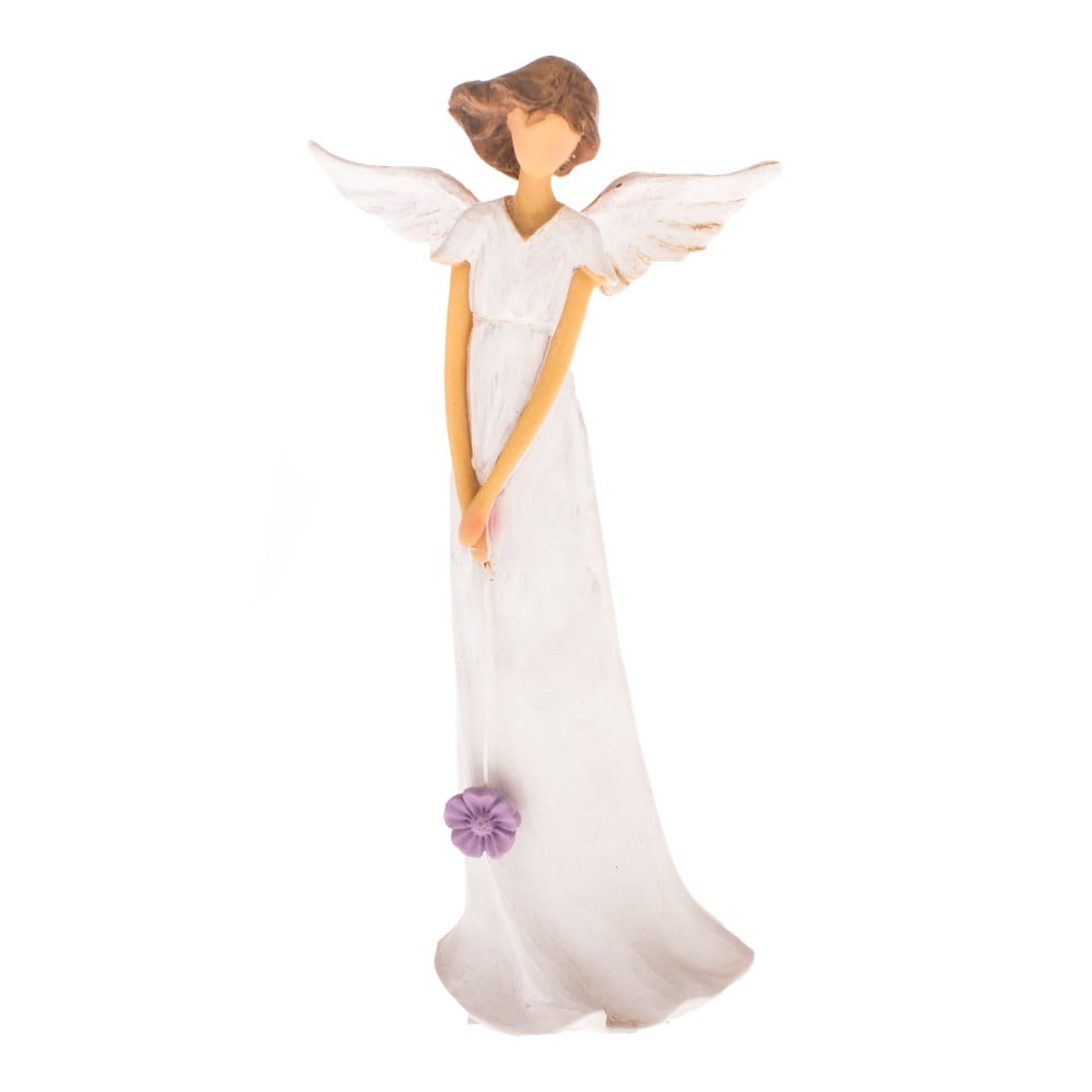 Angel with a Bouquet angyalszobor, magasság 20 cm - Dakls