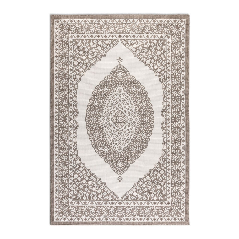 Barna-krémszínű kültéri szőnyeg 160x230 cm gemini – elle decoration