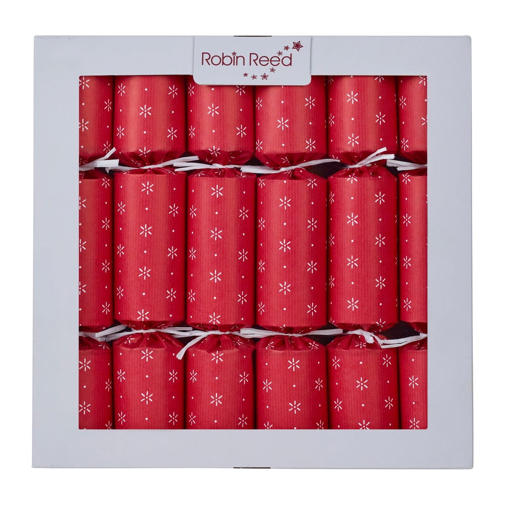 Karácsonyi cracker szett 6 db-os Paper Decoration – Robin Reed