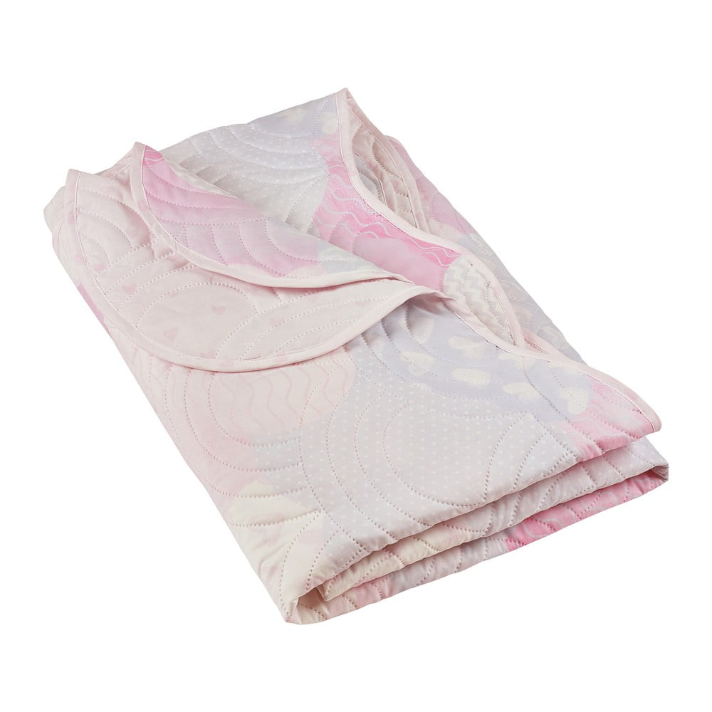 Rózsaszín gyerek ágytakaró 150x200 cm Soft as a Cloud – Catherine Lansfield