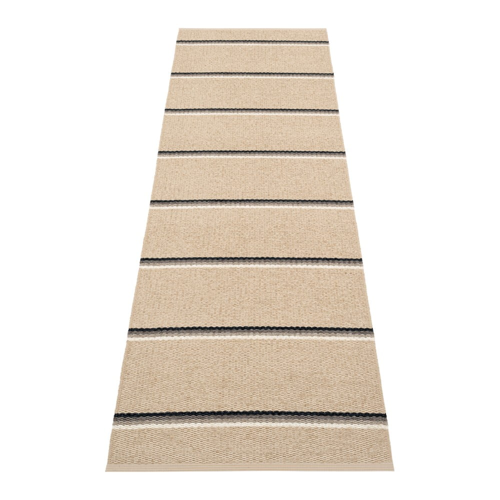 Bézs kültéri-beltéri futószőnyeg 70x240 cm Olle Mud Beige – Pappelina
