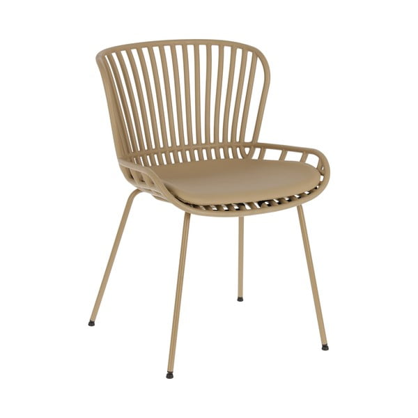 Surpik bézs acélszerkezetű kerti szék - La Forma