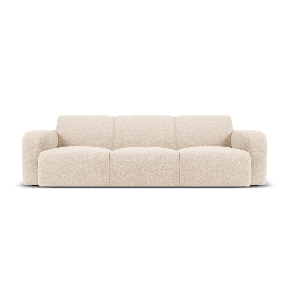 Bézs buklé kanapé 235 cm molino – micadoni home