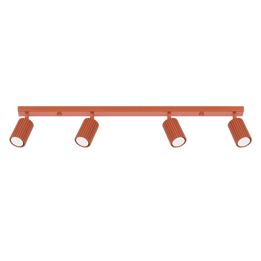 Téglavörös mennyezeti lámpa 6,5x81 cm Gleam – Nice Lamps