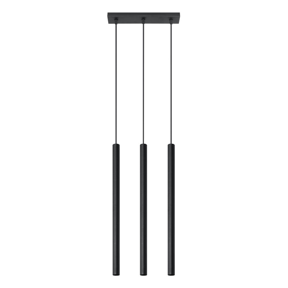 Fideus fekete függőlámpa, hosszúság 30 cm - Nice Lamps
