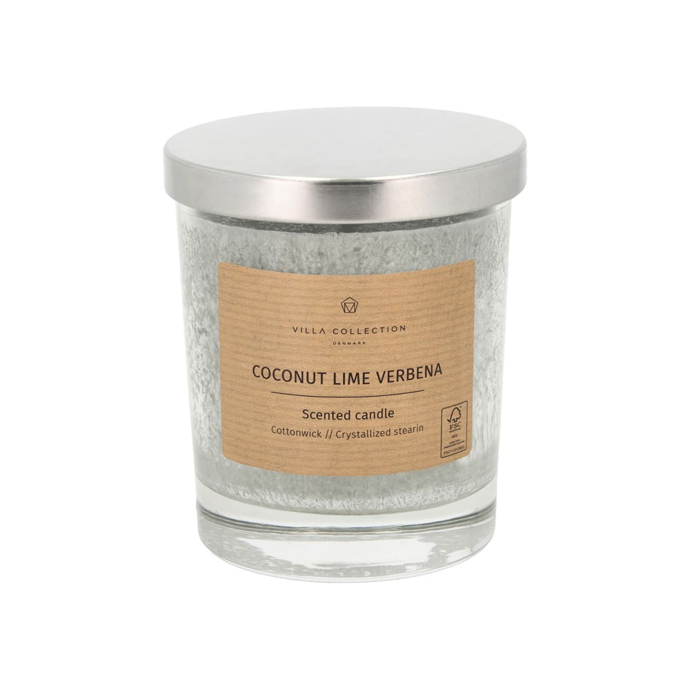 Illatos gyertya égési idő 40 ó Kras: Coconut, Lime & Verbena – Villa Collection
