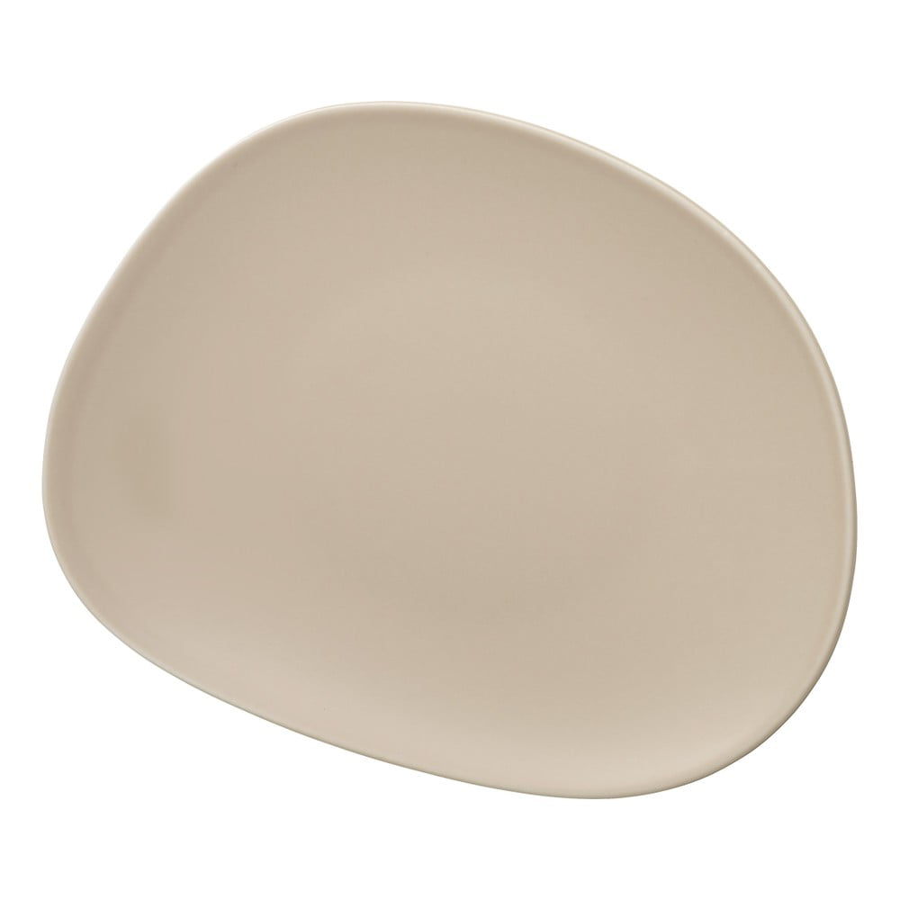 Like Organic krémszínű-bézs porcelán desszertes tányér, 21 cm - Villeroy & Boch