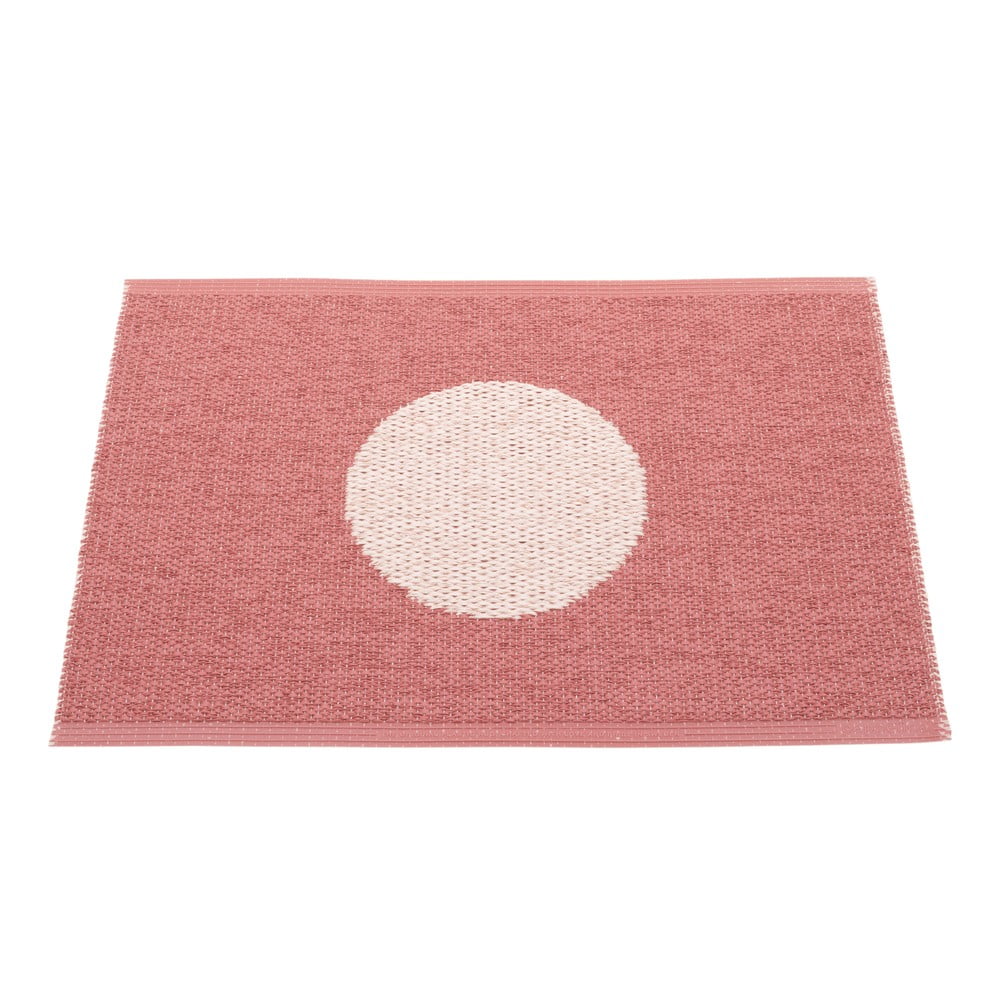 Világospiros kültéri-beltéri szőnyeg 70x50 cm Vera Pop Blush – Pappelina