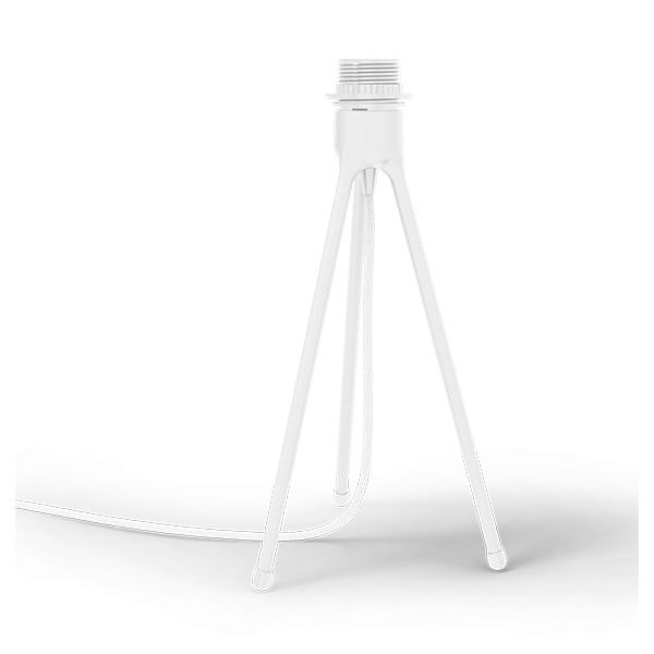 Fehér háromlábú asztali állvány lámpabúrához, magasság 36 cm -  UMAGE