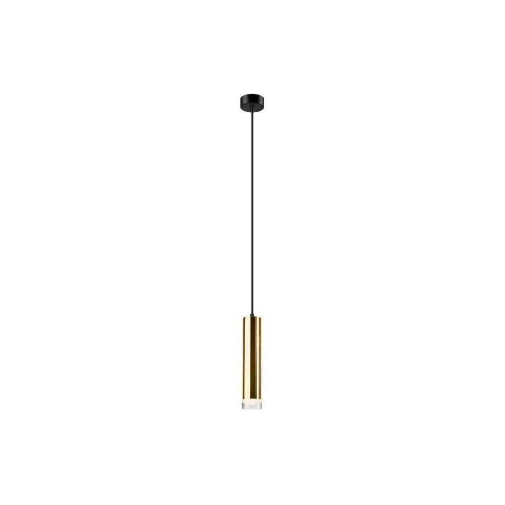 Diego fekete-aranyszínű függő mennyezeti lámpa - LAMKUR