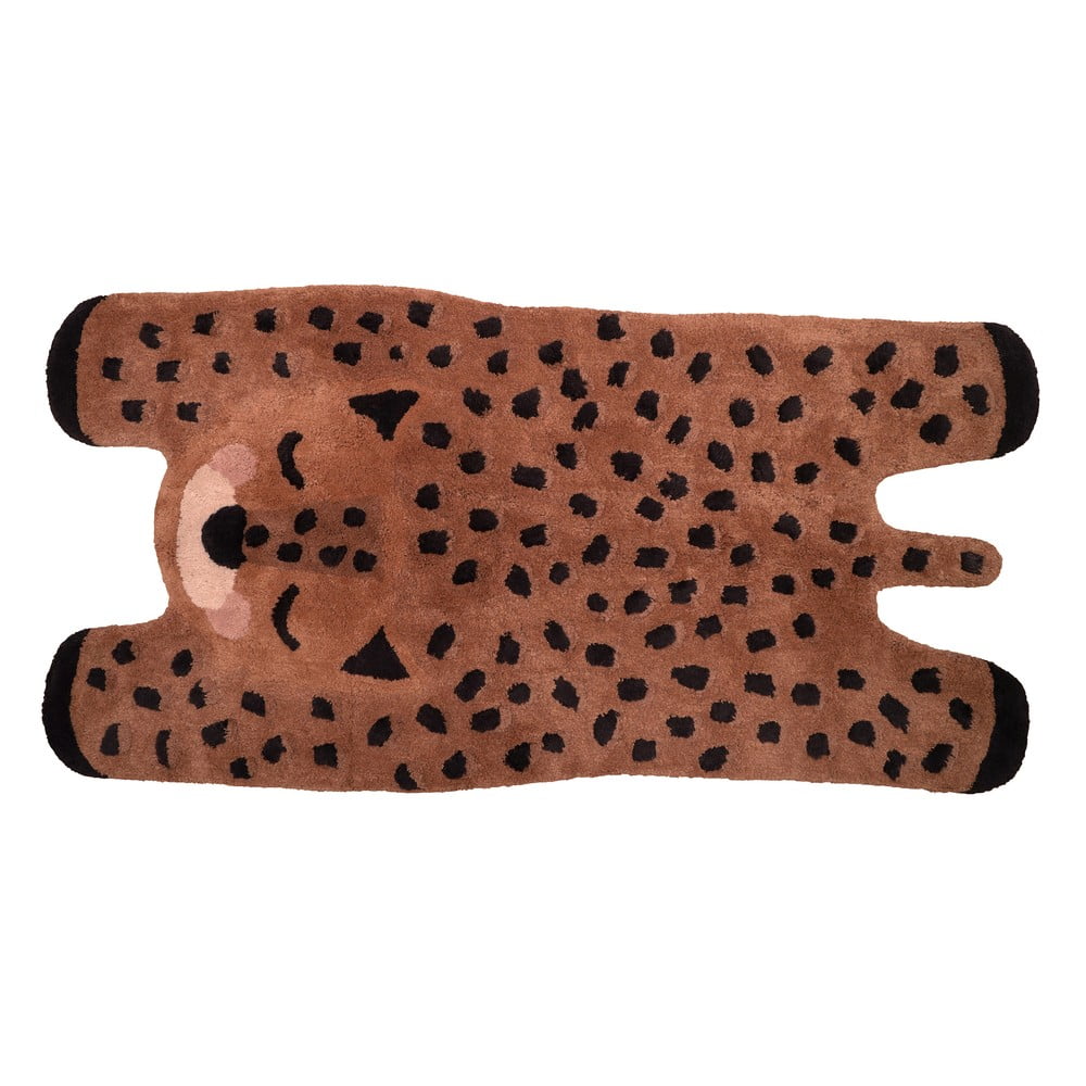 Little Cheetah gyerek pamutszőnyeg, 65 x 125 cm - Nattiot