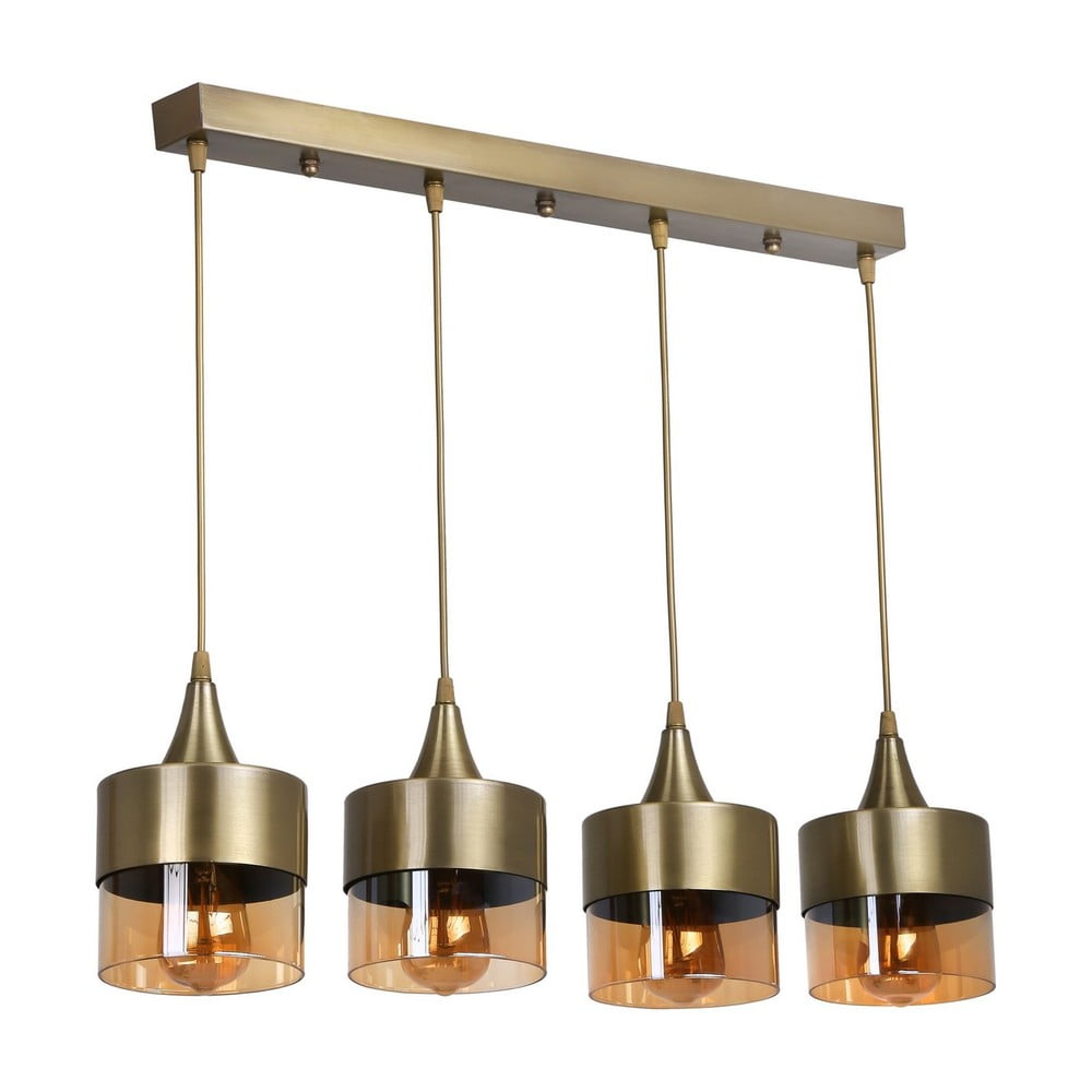 Aranyszínű függőlámpa Sahra – Opviq lights