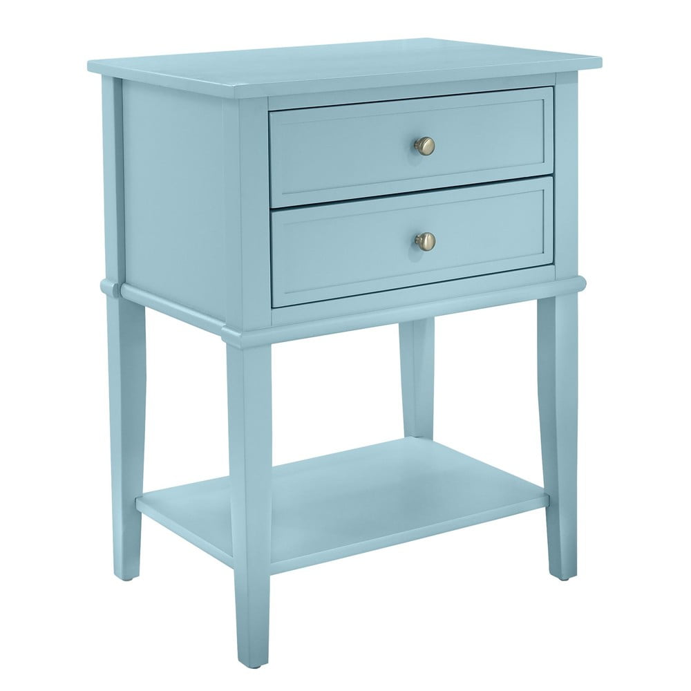 Világoskék éjjeliszekrény Franklin – Støraa