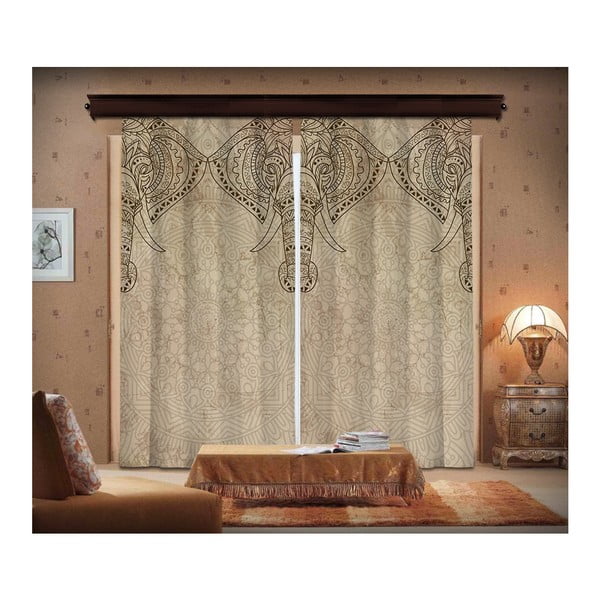 Curtain Lasta 2 részes függönyszett, 140 x 260 cm
