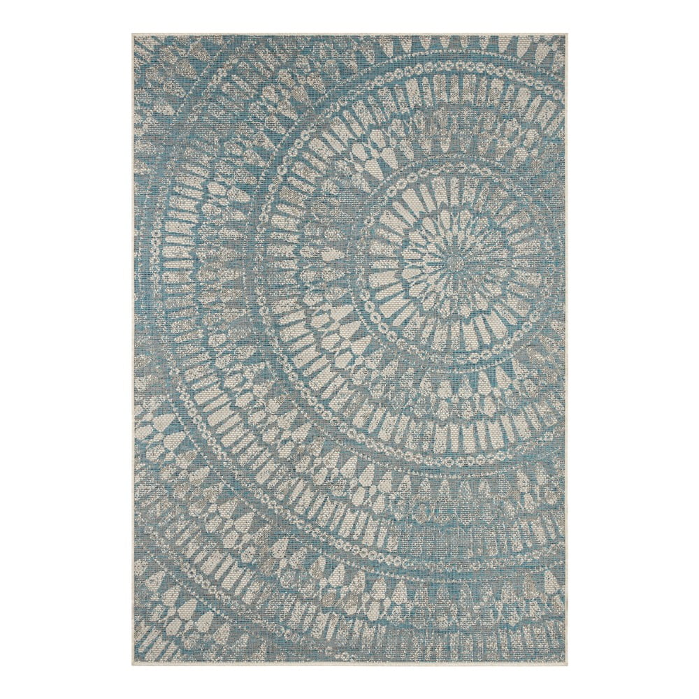 Amon szürke-kék kültéri szőnyeg, 140 x 200 cm - NORTHRUGS