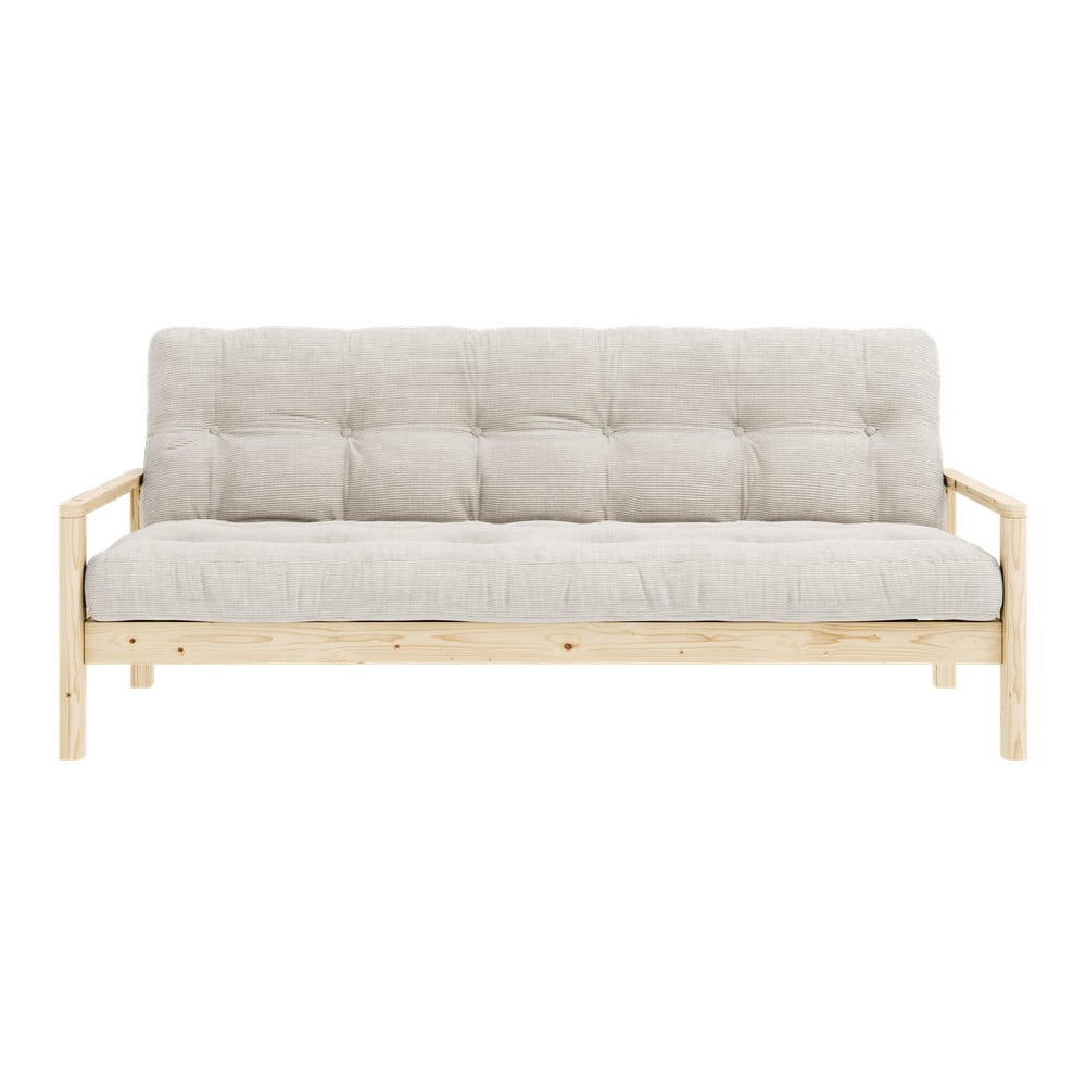 Fehér kinyitható kanapé 205 cm knob – karup design