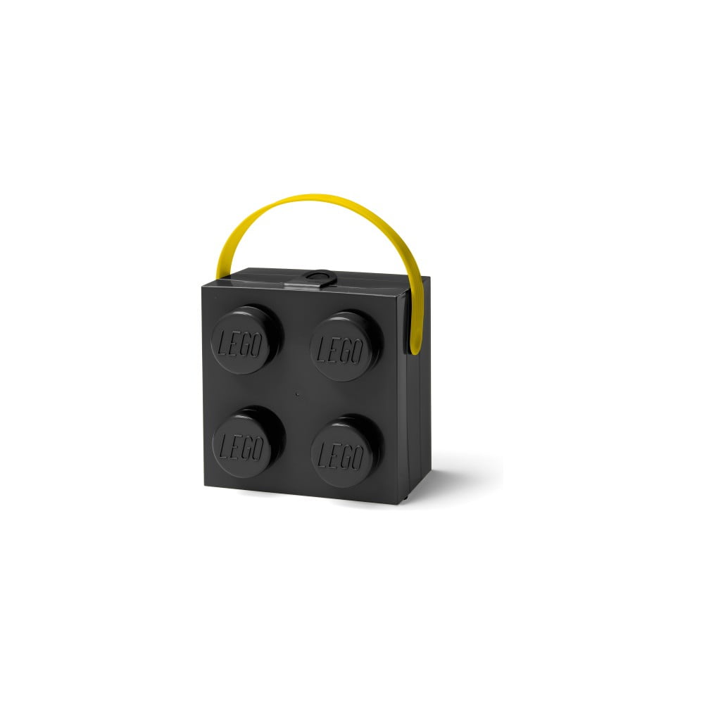 LEGO Storage HANDLE BOX Uzsonnásdoboz, fekete, méret os