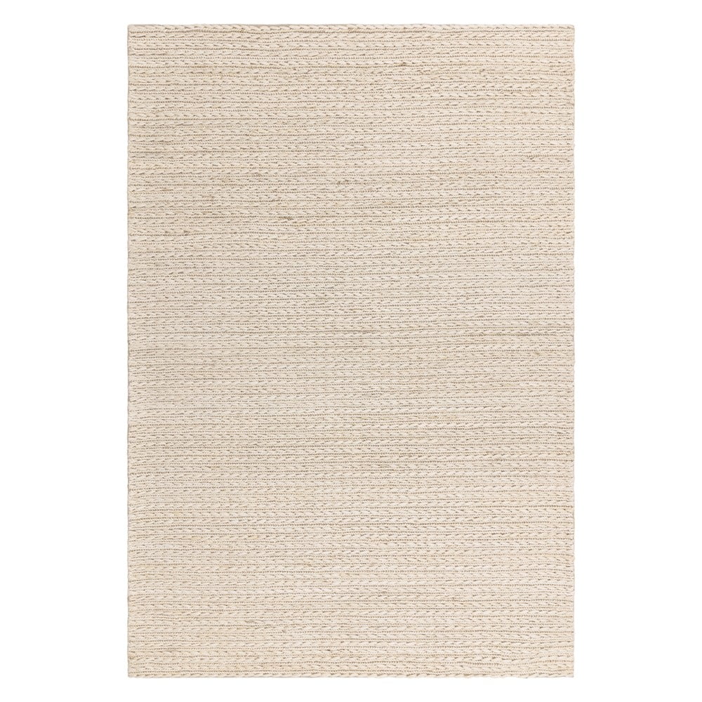 Krémszínű kézi szövésű juta szőnyeg 120x170 cm oakley – asiatic carpets