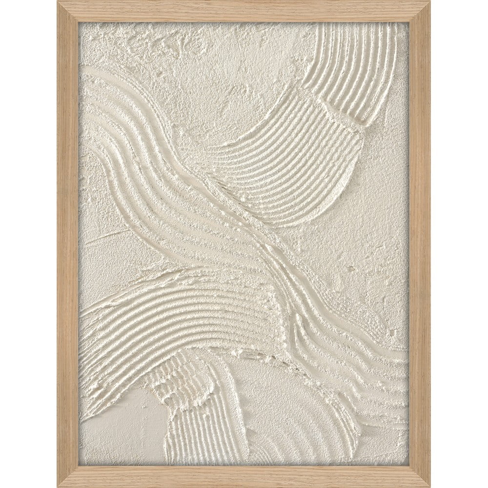 Kézzel festett kép 32,5x42,5 cm Sand shadows – Malerifabrikken