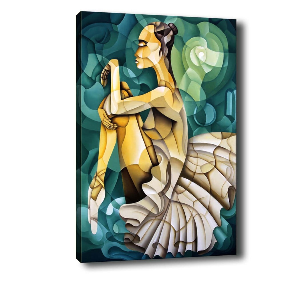 Vavien artwork geometric ballerina kép, 100 x 140 cm - tablo center